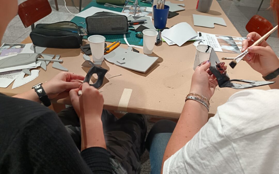 EVA-Foam: Ein Workshop für die kreativen Schüler*innen der HBLA für künstlerische Gestaltung Linz